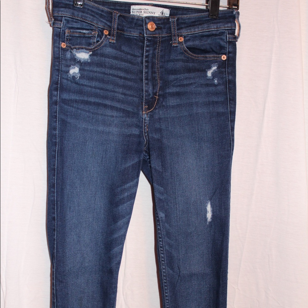 Abercrombie and Fitch High-Rise Skinny Jeans